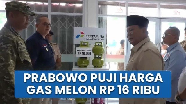 Waduh! Depan Prabowo Cuma Rp16 Ribu, Begitu Pulang Harga Elpiji 3 Kg Langsung Meroket, Warga Merasa Kena Prank