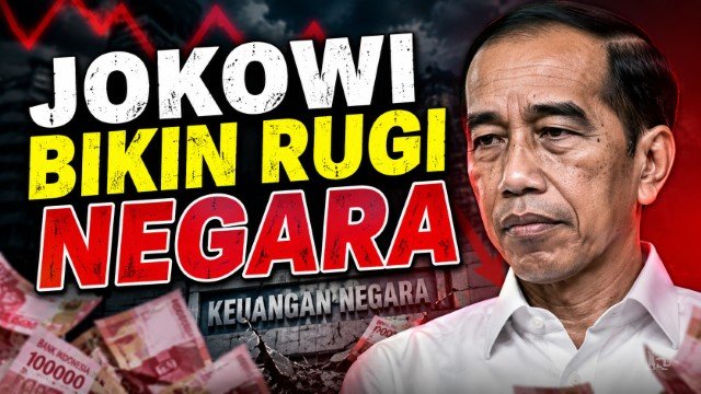 Eks Menkeu Bongkar Borok Rezim: Kerugian Negara Ribuan Triliun, Era Jokowi ‘Perampokan’ Terparah!