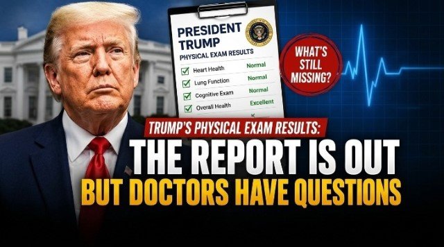 Gegerkan Amerika! Dokumen Kesehatan Bocor Jantung Trump Ternyata 'Satu Dekade Lebih Muda' dari Umurnya, Kok Bisa