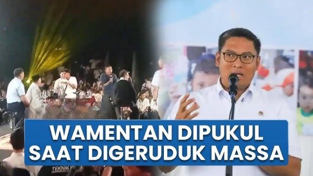 Kericuhan Pecah di UGM! Wamentan Sudaryono Ngaku ‘Dipukul’ Saat Digeruduk Mahasiswa, Bantah Tudingan Kabur