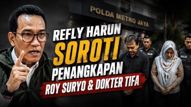 Keterlaluan! Refly Harun Bongkar Perlakuan Sadis ke Roy Suryo Dilarang Pakai Sepatu dan Gak Boleh Pakai Dalaman