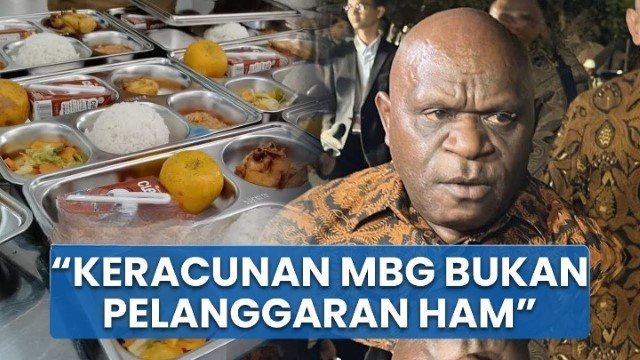 Reaksi Keras Natalius Pigai Soal MBG: Jangan Coba-Coba Sebut Ini Pelanggaran HAM!