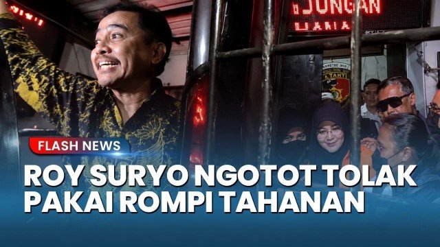 Roy Suryo Mengamuk Tolak Pakai Rompi Tahanan Oranye Saat Diserahkan ke Kejaksaan, Ini Alasan di Baliknya!