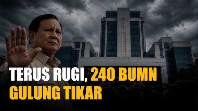 SANGAT IRONIS! Prabowo Habis-Habisan Kritik BUMN Rugi, Tapi 25 Wamen Malah Rangkap Jabatan Komisaris