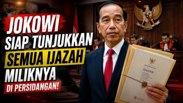 Babak Baru Skandal Ijazah, Jokowi Tantang Balik dr Tifa: Siap Bawa Semua Ijazah Asli ke Persidangan!