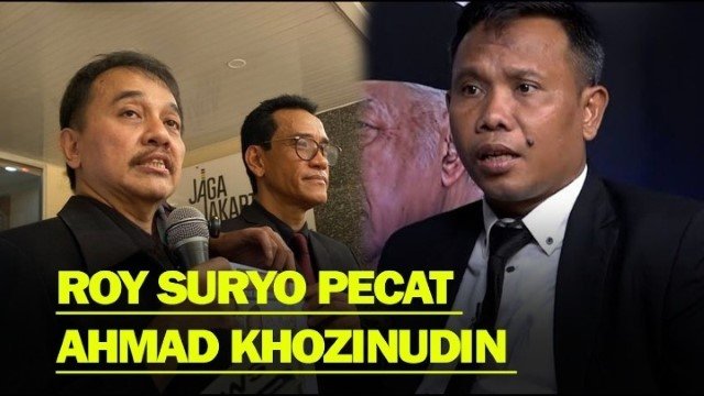 Hubungan Retak Terungkap Alasan Mengejutkan Roy Suryo Mendadak 'Depak' Ahmad Khozinuddin