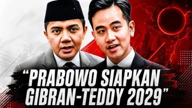 Guncang Peta Politik! Mantan Kolonel Bongkar Skenario Istana: Mayor Teddy Disiapin Prabowo Buat Dampingi Gibran?