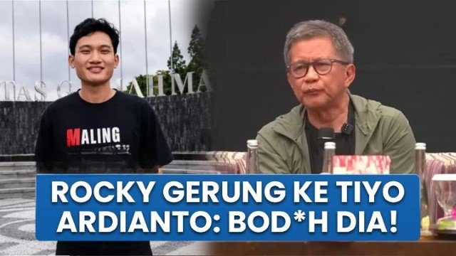 Memanas! Ubedilah Badrun Pasang Badan Bela Tiyo Ardianto Usai Diamuk Rocky Gerung Soal Kucing ‘Prabodoh’