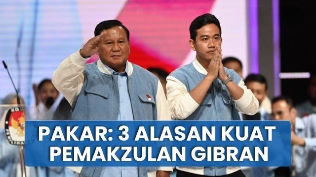 Pakar HTN Denny Indrayana Kirim Surat Terbuka ke Prabowo, Tuntut Gibran Segera Dipecat!