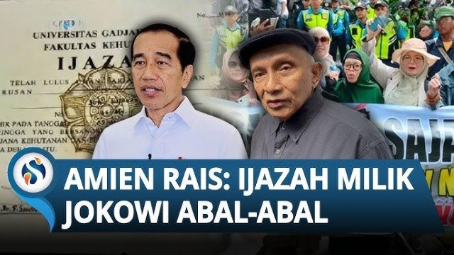 Sidang Ijazah Palsu Tanpa Hadirkan Jokowi, Amien Rais Semprot PN Jaktim: Ini Pengadilan Terlucu se-Asia Tenggara!