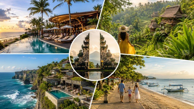5 Recommended Areas for Bali Places to Stay
