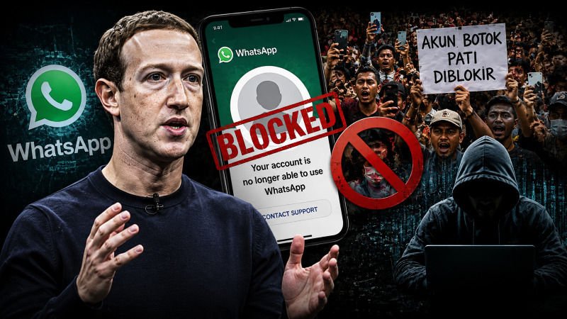 Dikecam Publik! WhatsApp Akhirnya Buka Suara Soal Akun Botok Pati Yang Terblokir