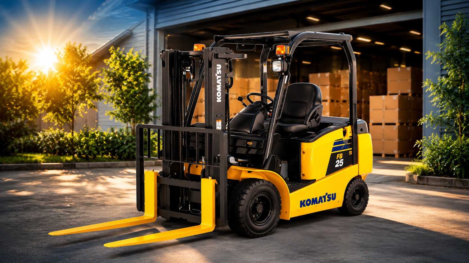 Forklift Komatsu Panduan Lengkap Memilih Kapasitas yang Tepat untuk Gudang dan Industri