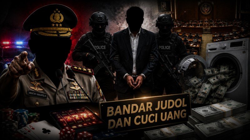 HEBOH! Anggota DPR Jadi Tersangka Bandar Judol dan Cuci Uang