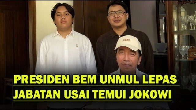 Presiden BEM Unmul Bikin Geger: Mendadak ‘Mundur’ dari Jabatan Usai Temui Jokowi, Ada Apa?