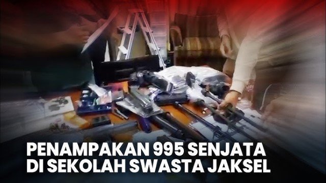 Terkuak! Awal Mula Temuan 995 Air Soft Gun di Sekolah Swasta Jaksel Bermula dari Peristiwa Ini