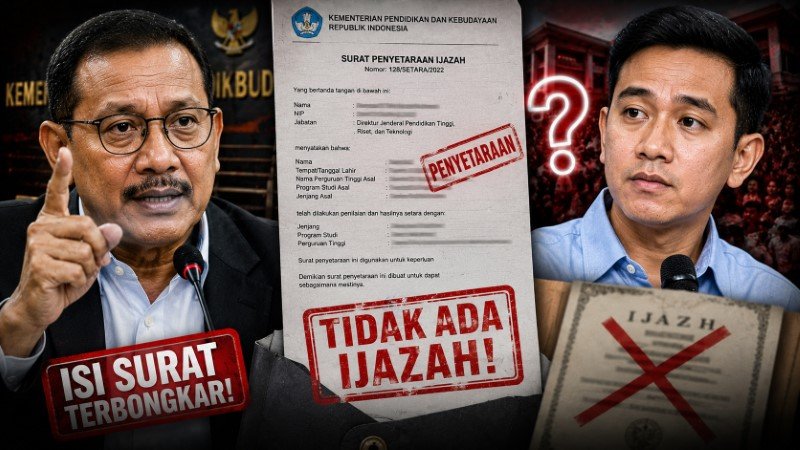 Sidang PHPU di MK: Surat Penyetaraan Ijazah Gibran Superkilat, Selesai Kurang dari 24 Jam!