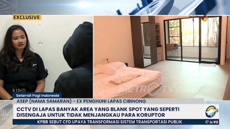 Kesaksian Eks Napi Bongkar Fasilitas Khusus Koruptor di Lapas Cibinong, Publik Gempar!