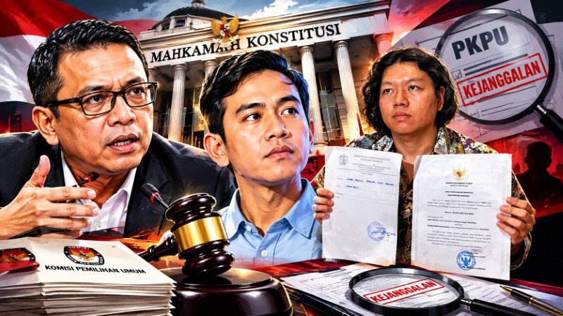 MK Diminta Terima Gugatan Denny Indrayana Soal Ijazah Gibran, Aktivis Temukan ‘Kejanggalan’ Baru PKPU!