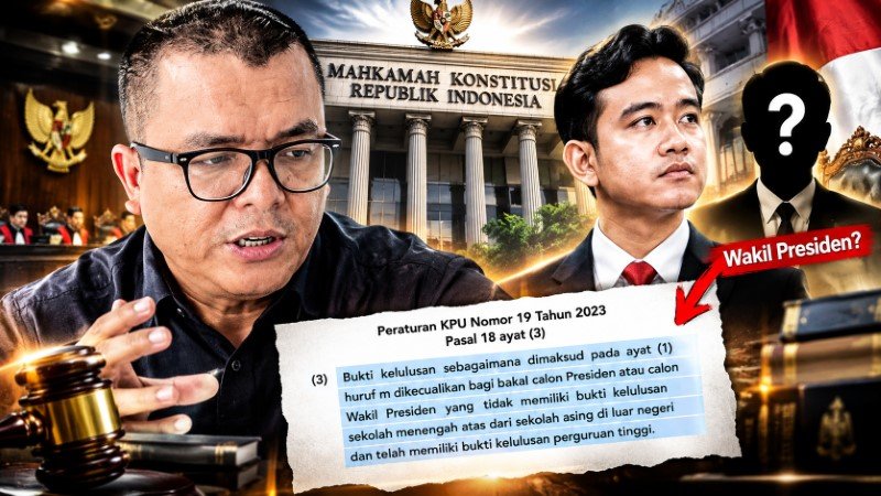 MA Batalkan Suket Ijazah SMA Gibran, Denny Indrayana: Apa Dasar Dia Masih Menjabat Wapres?!