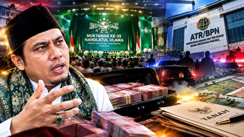 Bukan Cuma Suap Biasa? KPK Bongkar Dugaan Uang Muktamar NU dari OTT ATR/BPN!