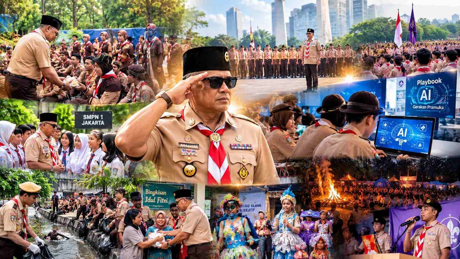 Inovatif, Adaptif, dan Berdampak Nyata: Perjalanan Inspiratif Kwarcab Jakarta Pusat di Bawah Kepemimpinan Kak Suprayogie