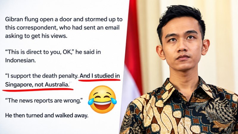 “Saya Kuliah di Singapura, Bukan Australia!” Jejak Bantahan Gibran 2015 Kini Bentrok Dengan Data KPU!